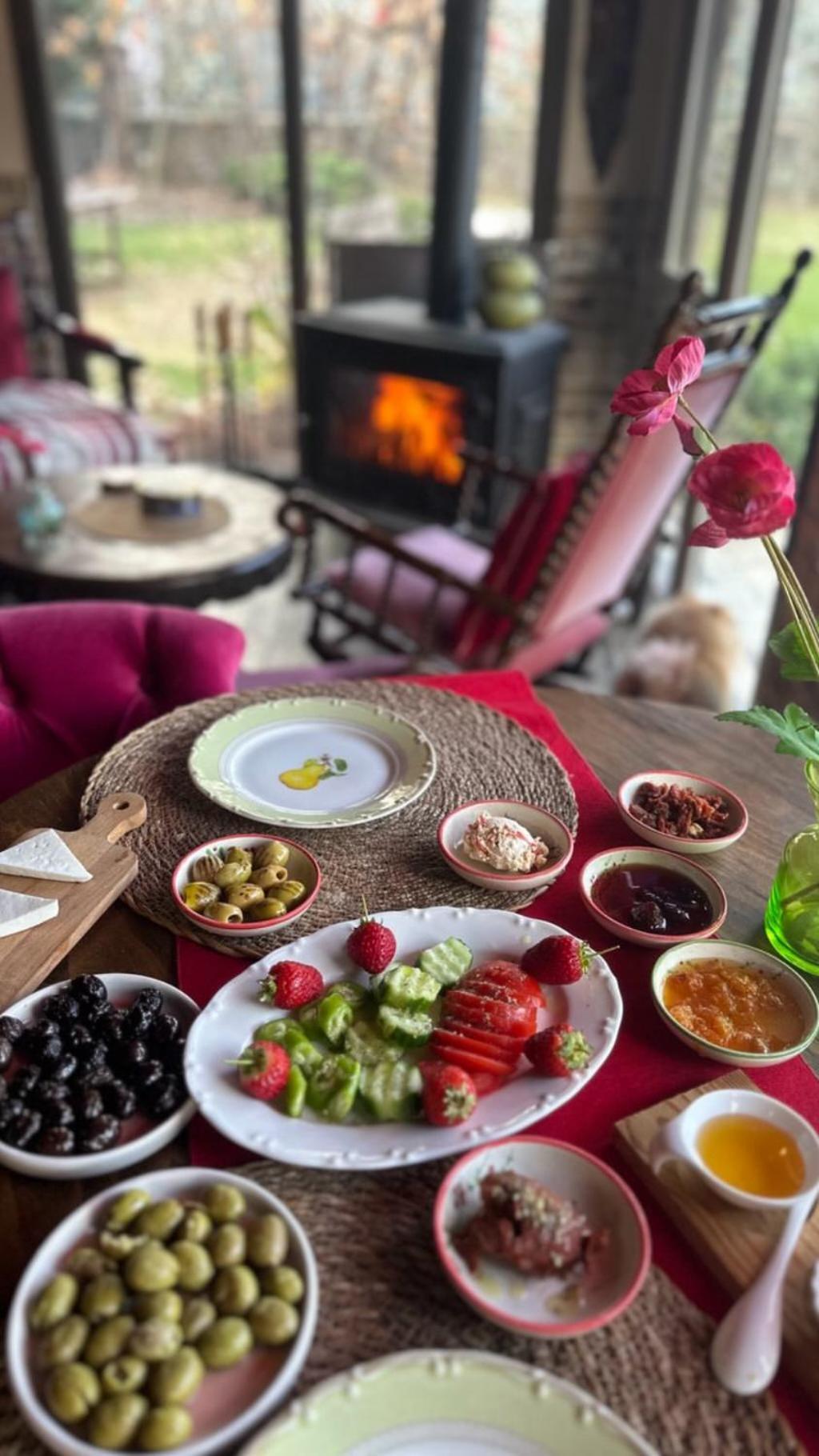 Seyyah Cafe Bungalows Aliaga المظهر الخارجي الصورة